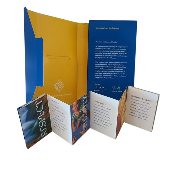 ENRON Corp Vision And Values Training VHS UNPLAYED RARE - Picture 3 of 8